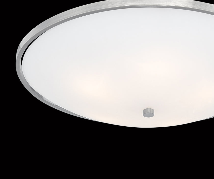 Eurofase 20371-029 Five Light Flushmount, Satin Nickel