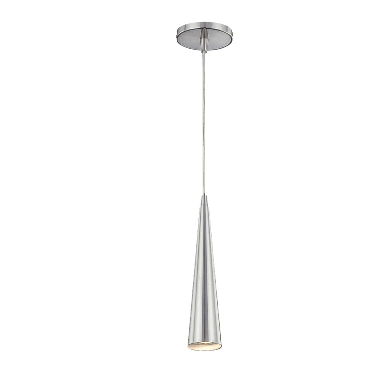 Eurofase 20444-020 One Light Pendant, Polished Nickel