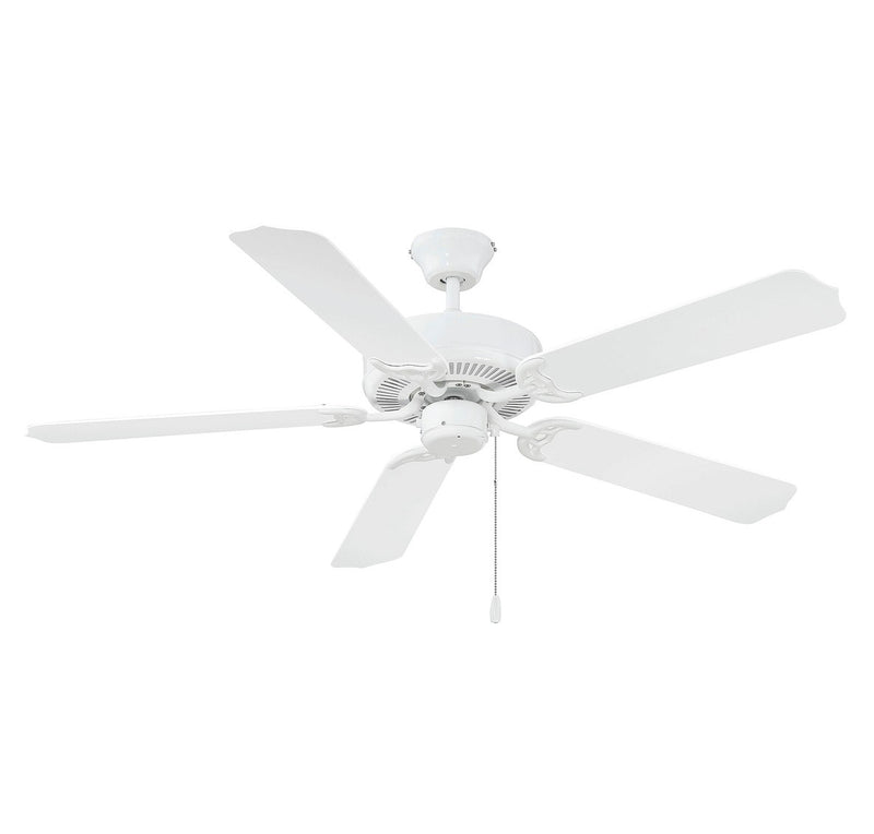 Meridian M2020WH 52" Outdoor Ceiling Fan, White
