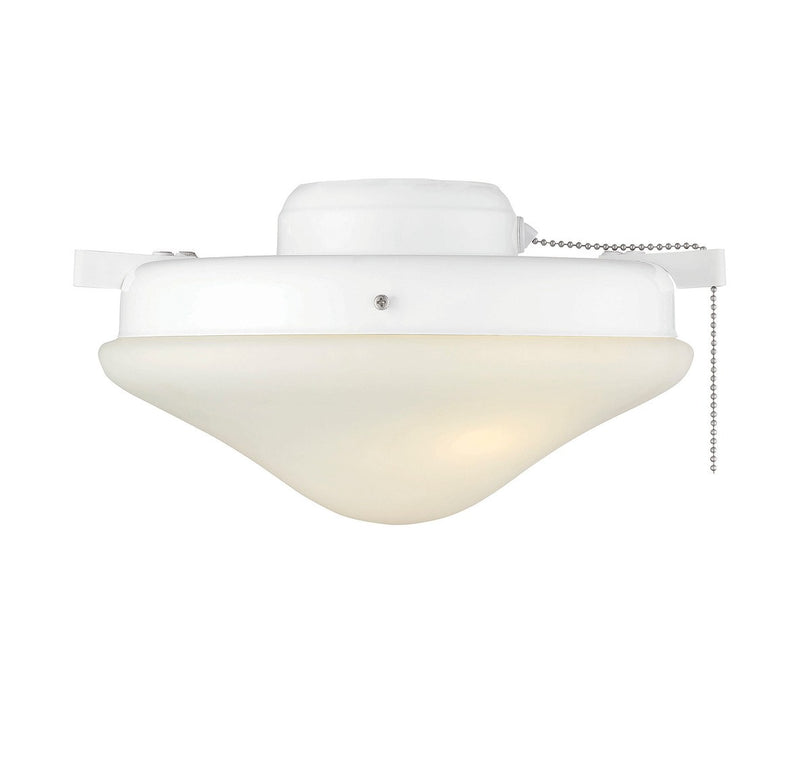 Meridian M2027WH Two Light Fan Light Kit, White
