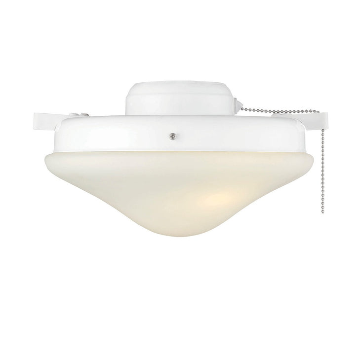 Meridian M2027WH Two Light Fan Light Kit, White
