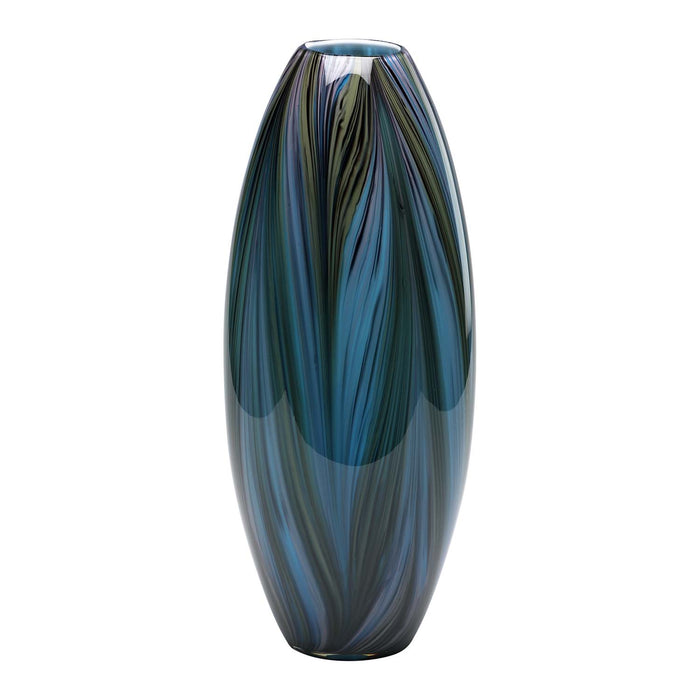 Cyan 02920 Vase, Multi Colored Blue