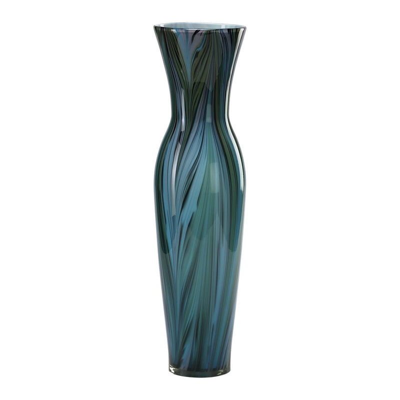 Cyan 02921 Vase, Multi Colored Blue