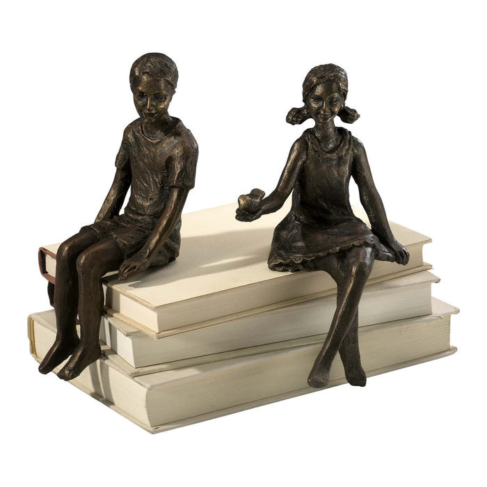 Cyan 03041 Sculpture, Oiled Bronze