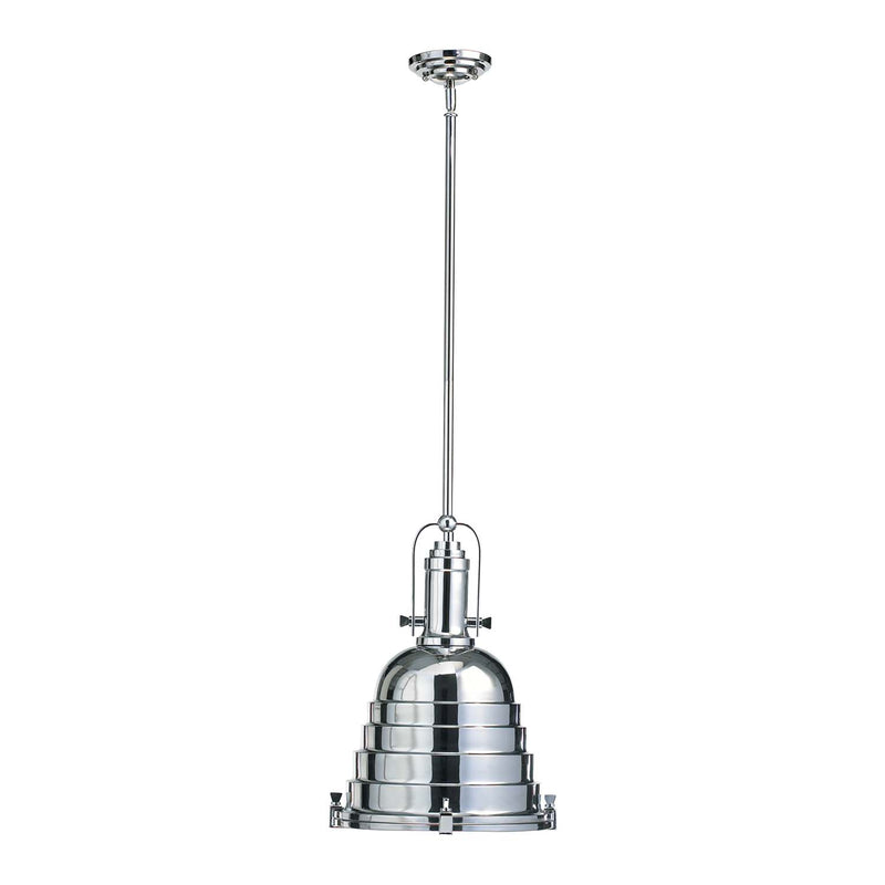 Cyan 04166 One Light Pendant, Chrome