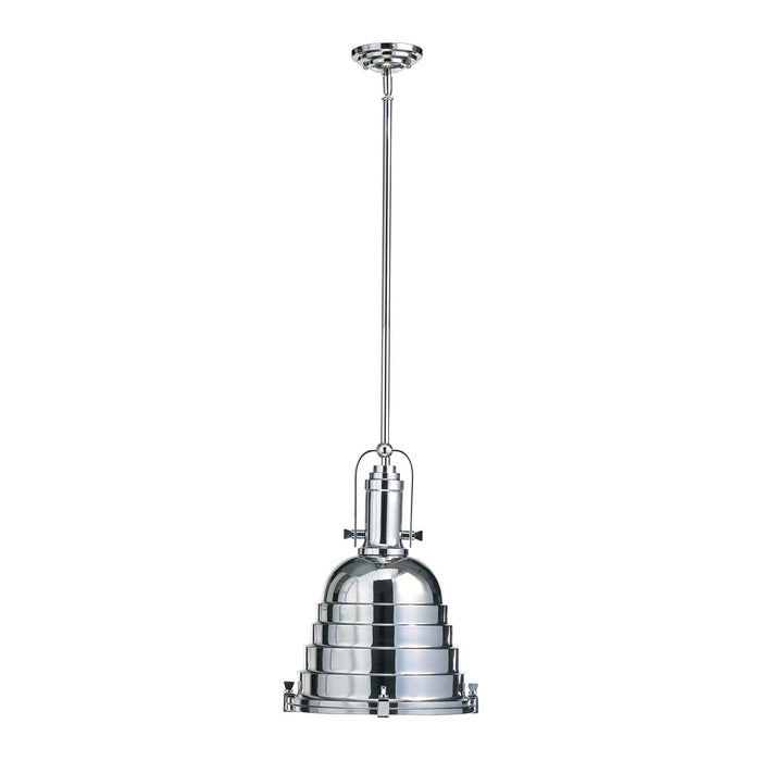 Cyan 04166 One Light Pendant, Chrome