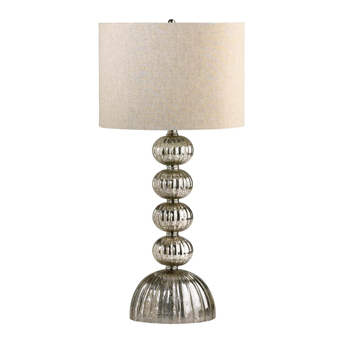 Cyan 04369 One Light Table Lamp, Mercury