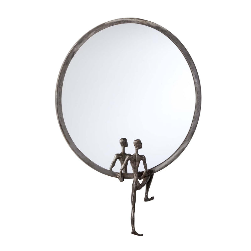 Cyan 04446 Mirror, Raw Steel