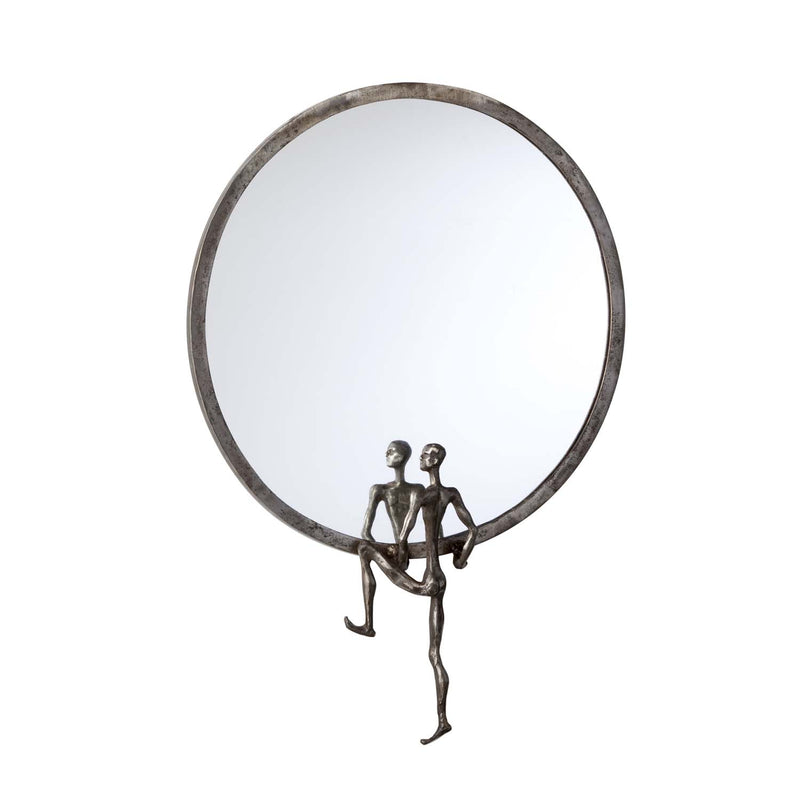 Cyan 04447 Mirror, Raw Steel
