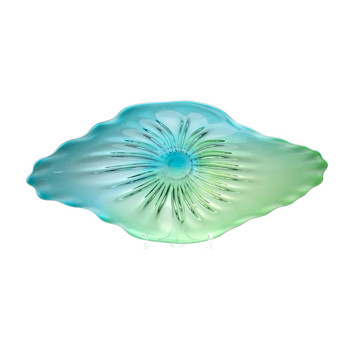 Cyan 04517 Plate, Turquoise