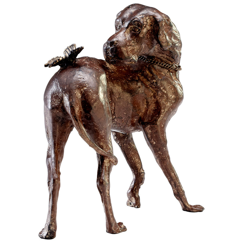Cyan 04689 Sculpture, Rubbed Red