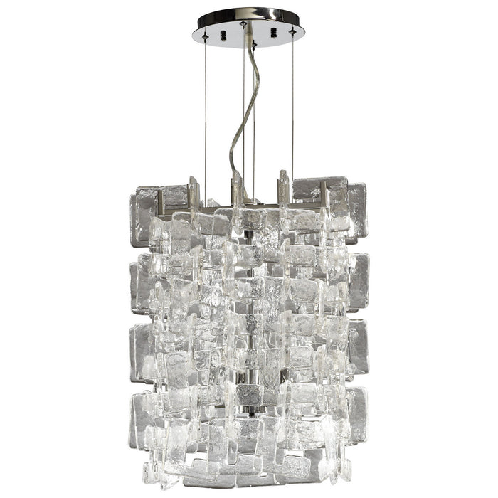 Cyan 04981 Four Light Pendant, Chrome