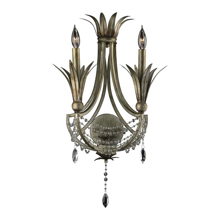 Cyan 5213-2-33 Two Light Wall Bracket, St. Regis Bronze