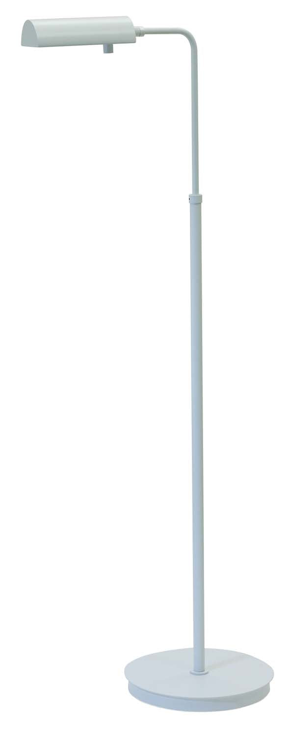 House of Troy G100-WT One Light Floor Lamp, White