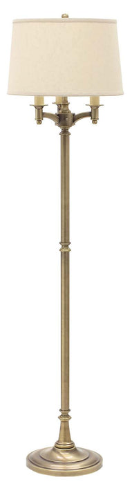 House of Troy L800-AB Four Light Floor Lamp, Antique Brass