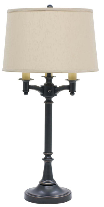 House of Troy L850-OB Four Light Table Lamp, Oil Rubbed Bronze
