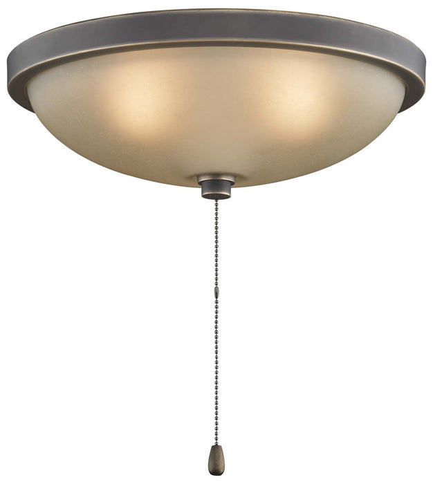 Fanimation LK114ABA 14" Low Profile Bowl Light Kit, Bronze Accent