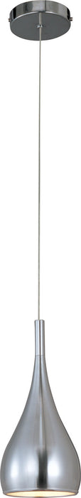 ET2 E24055-SN One Light Pendant, Satin Nickel