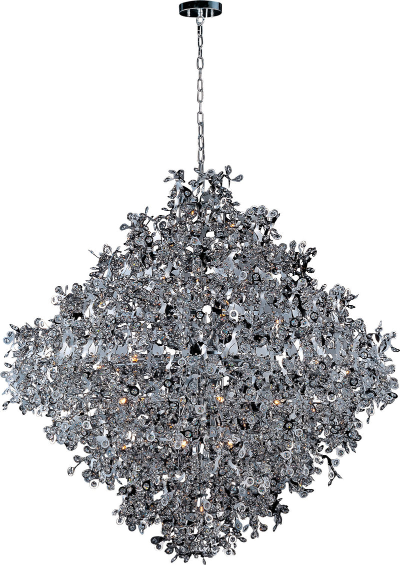 Maxim 24209BCPC 21 Light Pendant, Polished Chrome
