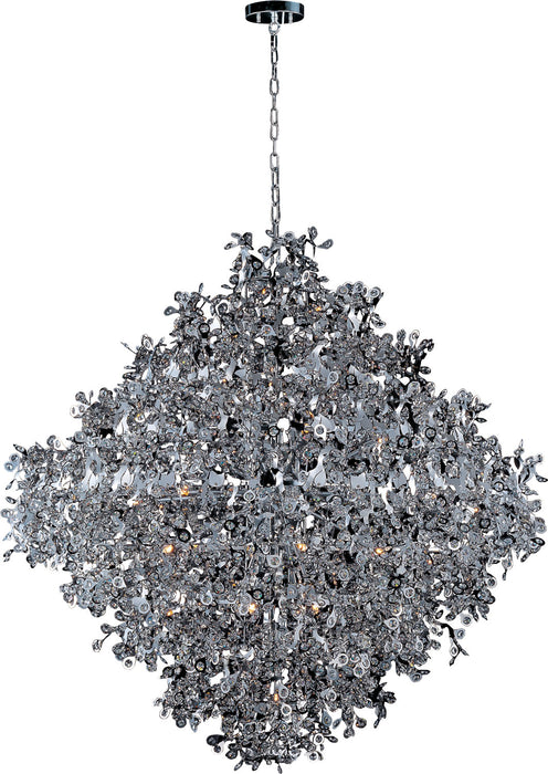 Maxim 24209BCPC 21 Light Pendant, Polished Chrome