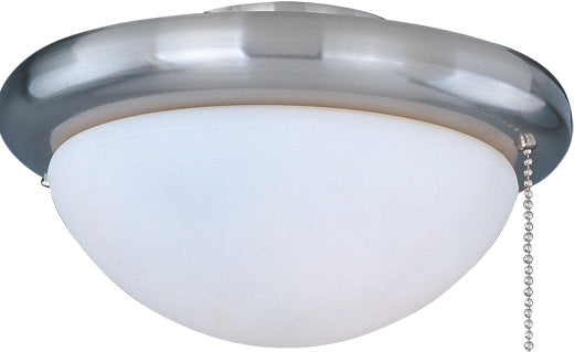 Maxim FKT206SN One Light Ceiling Fan Light Kit, Satin Nickel