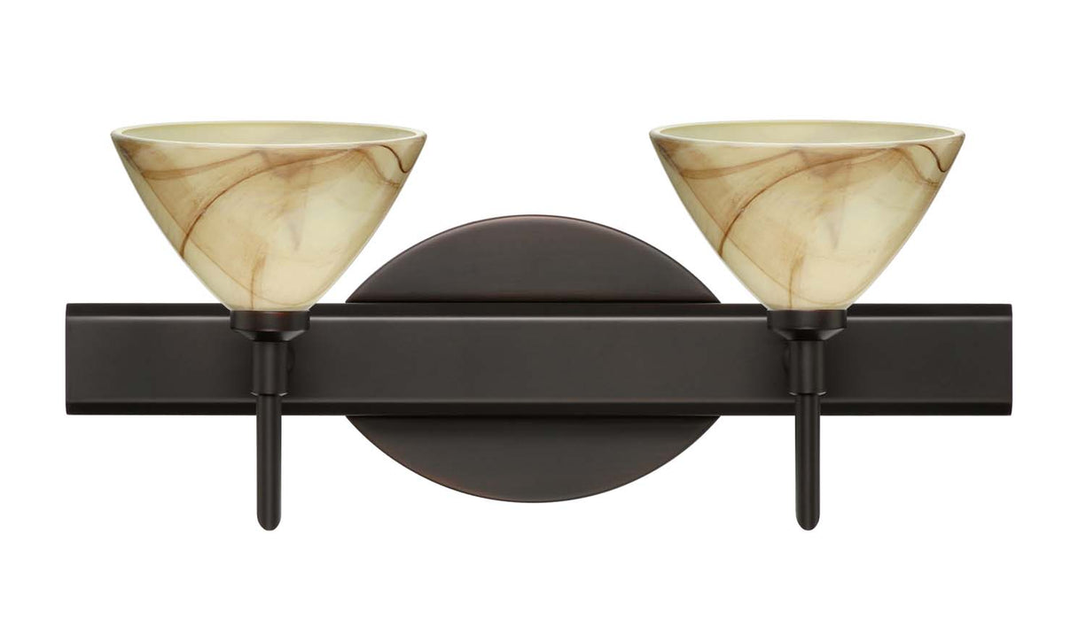 Besa 2SW-174383-BR Wall Sconce, Bronze