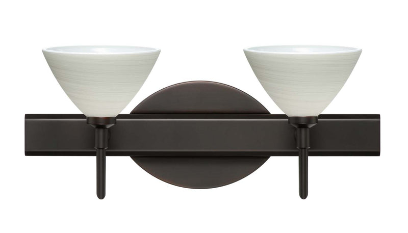 Besa 2SW-1743KR-BR Wall Sconce, Bronze