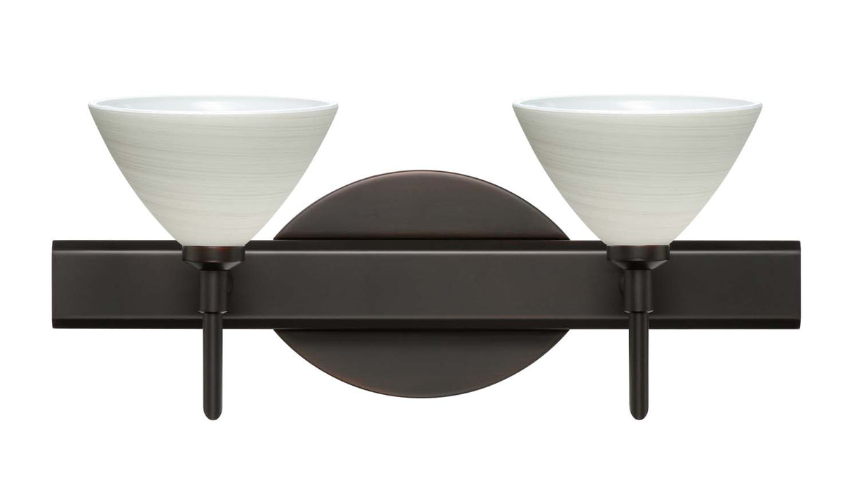 Besa 2SW-1743KR-BR Wall Sconce, Bronze