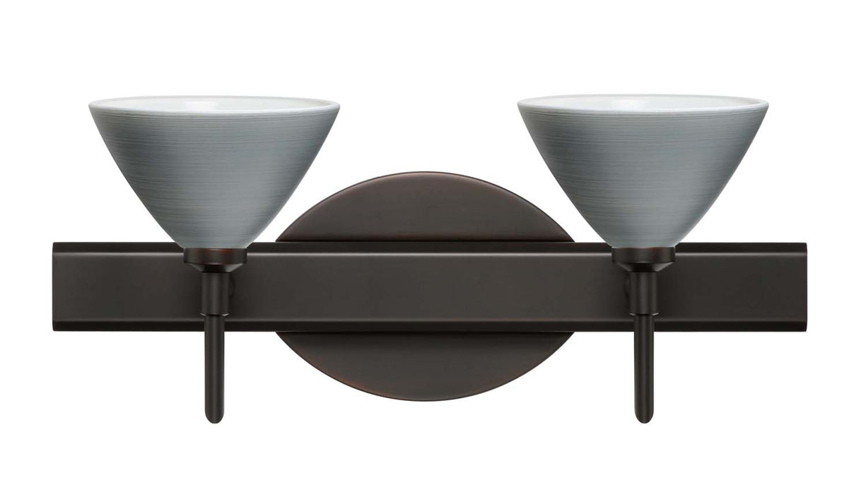 Besa 2SW-1743TN-BR Wall Sconce, Bronze