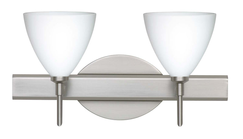 Besa 2SW-177907-SN Wall Sconce, Satin Nickel