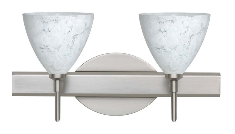 Besa 2SW-177919-SN Wall Sconce, Satin Nickel