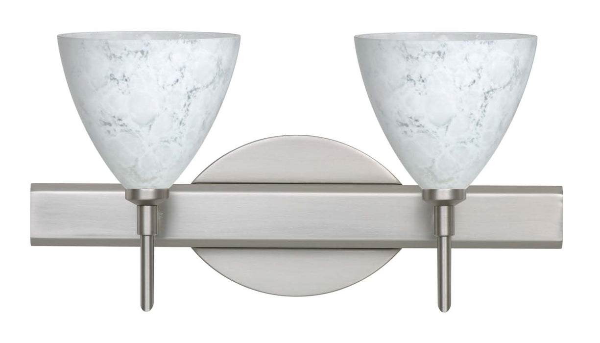 Besa 2SW-177919-SN Wall Sconce, Satin Nickel