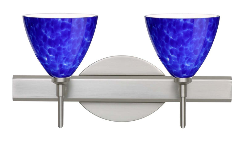 Besa 2SW-177986-SN Wall Sconce, Satin Nickel