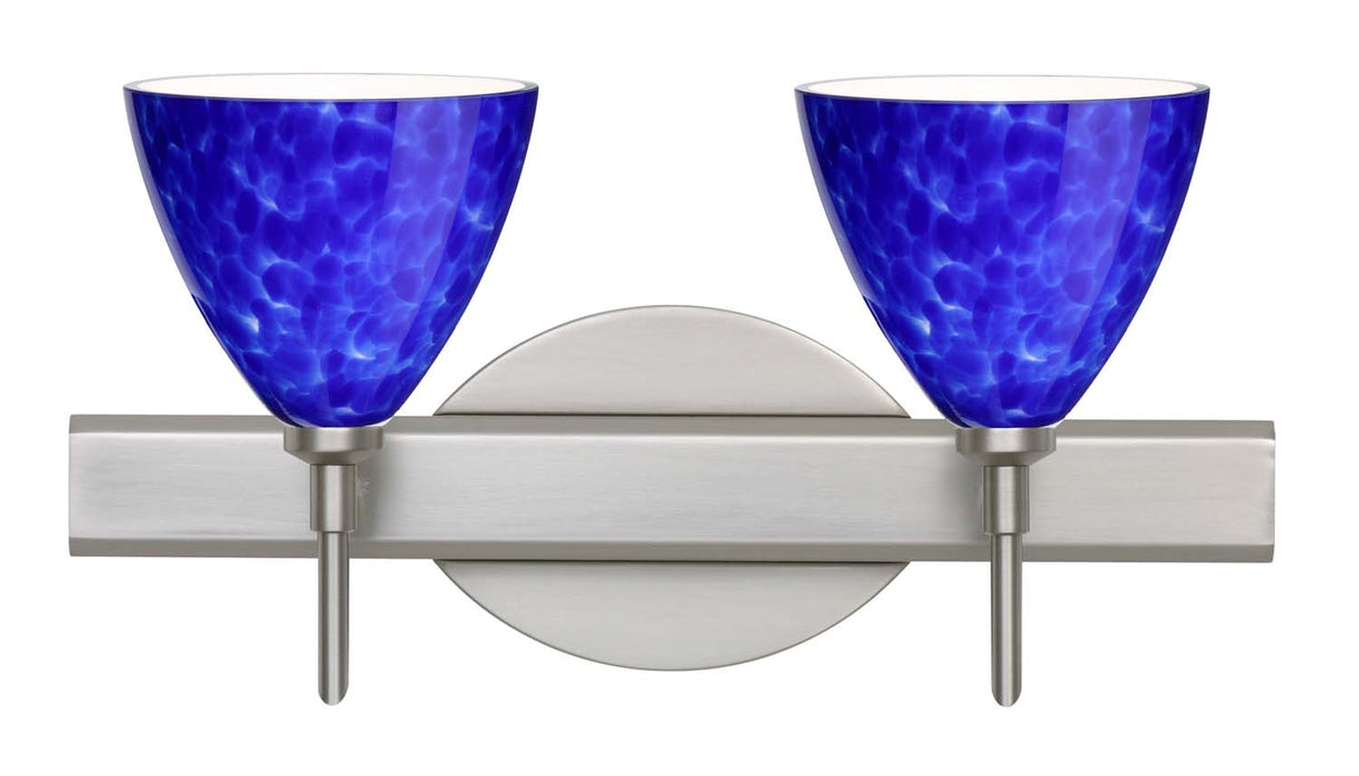 Besa 2SW-177986-SN Wall Sconce, Satin Nickel
