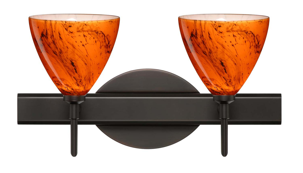 Besa 2SW-1779HB-BR Wall Sconce, Bronze