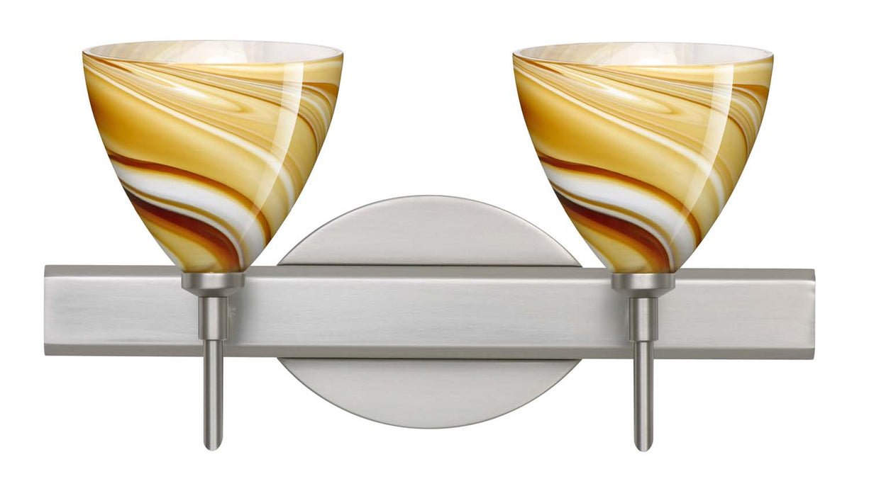 Besa 2SW-1779HN-SN Wall Sconce, Satin Nickel
