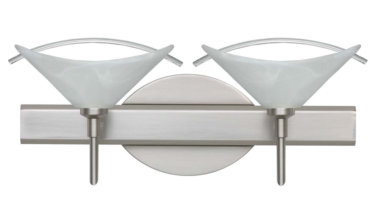 Besa 2SW-181304-SN Wall Sconce, Satin Nickel