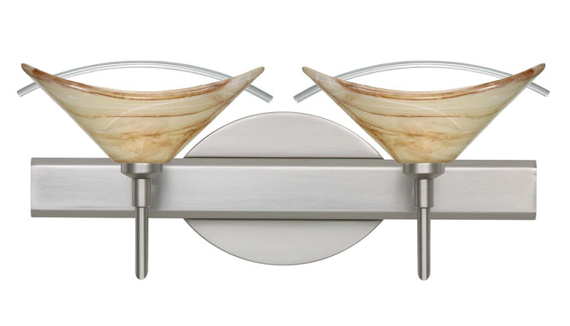 Besa 2SW-181305-SN Wall Sconce, Satin Nickel
