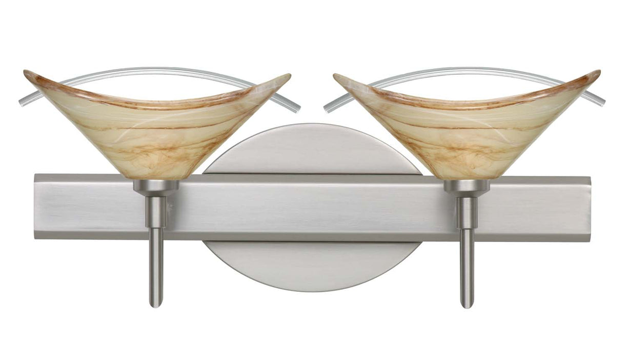Besa 2SW-181305-SN Wall Sconce, Satin Nickel