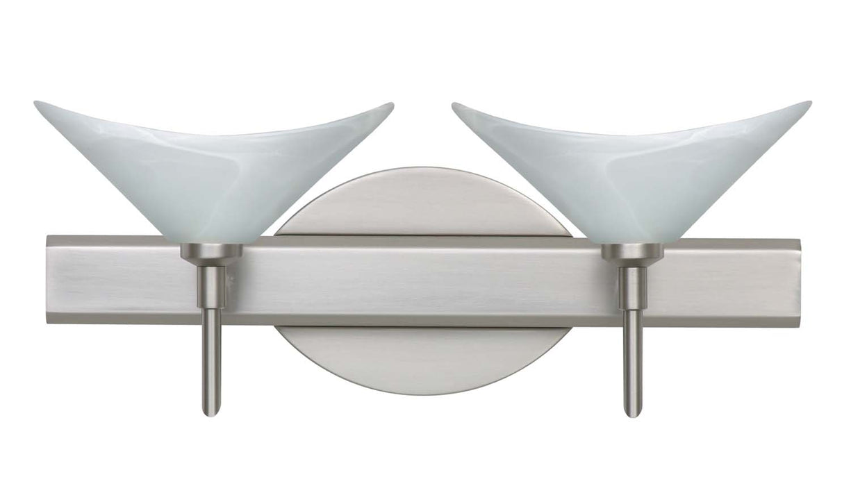Besa 2SW-191352-SN Wall Sconce, Satin Nickel
