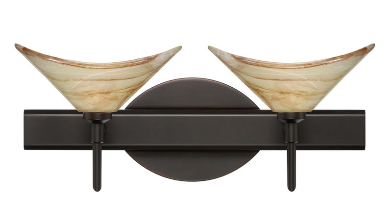 Besa 2SW-191383-BR Wall Sconce, Bronze