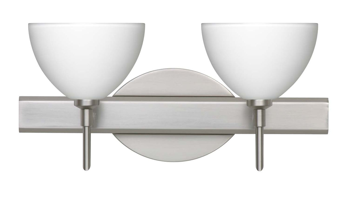 Besa 2SW-467907-SN Wall Sconce, Satin Nickel