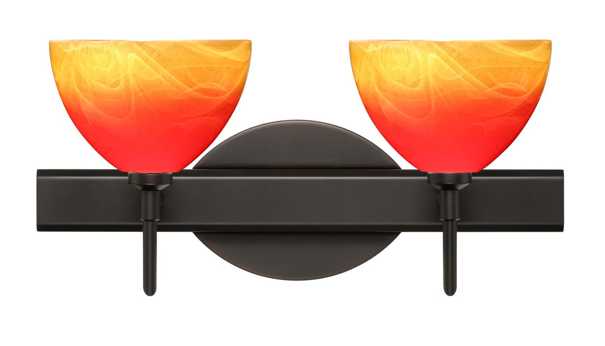 Besa 2SW-4679SL-BR Wall Sconce, Bronze