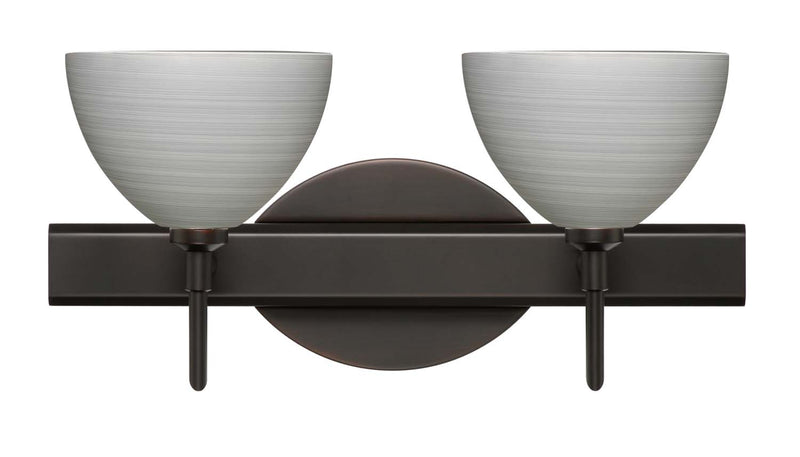 Besa 2SW-4679TN-BR Wall Sconce, Bronze