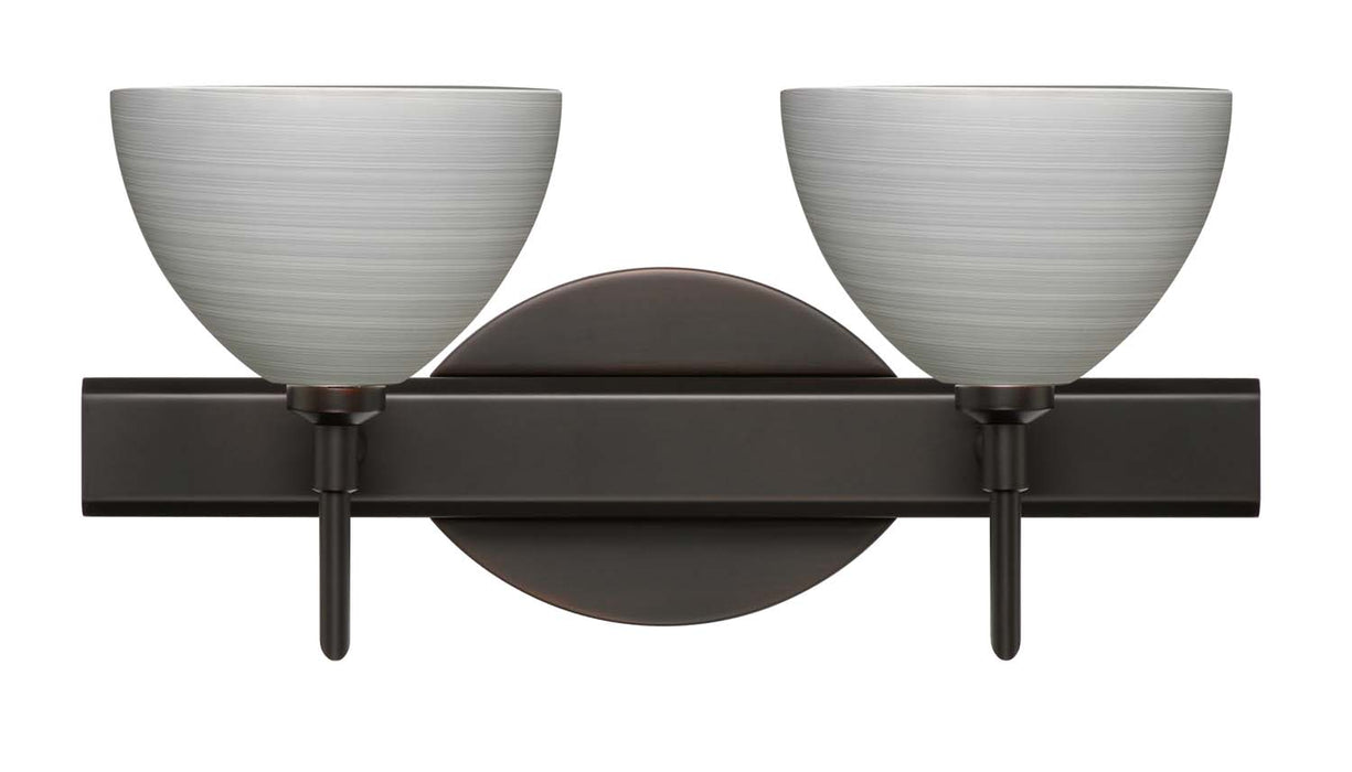 Besa 2SW-4679TN-BR Wall Sconce, Bronze