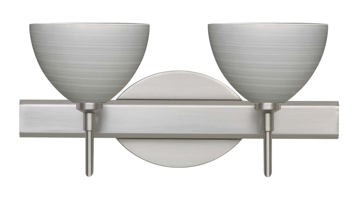 Besa 2SW-4679TN-SN Wall Sconce, Satin Nickel