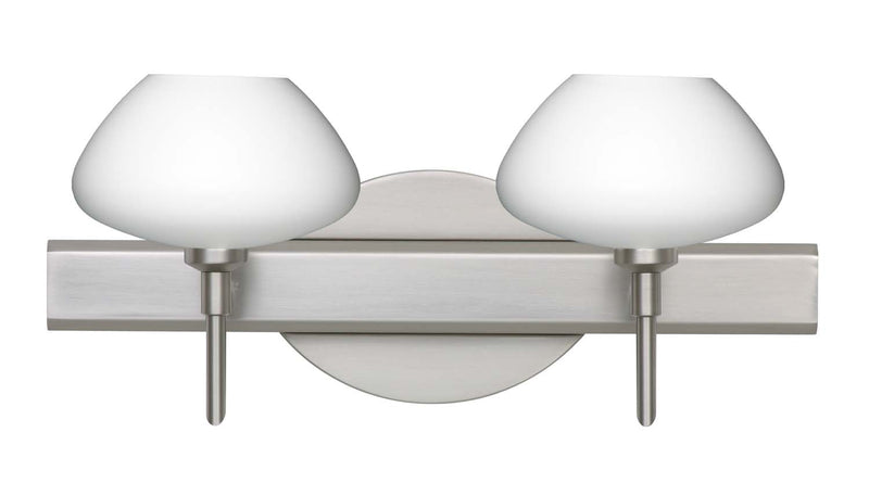 Besa 2SW-541007-SN Wall Sconce, Satin Nickel