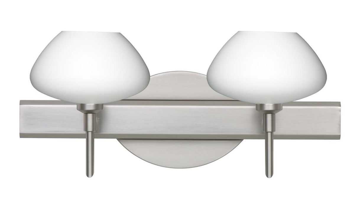 Besa 2SW-541007-SN Wall Sconce, Satin Nickel