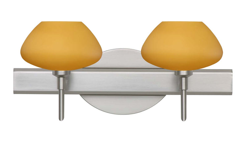 Besa 2SW-541080-SN Wall Sconce, Satin Nickel