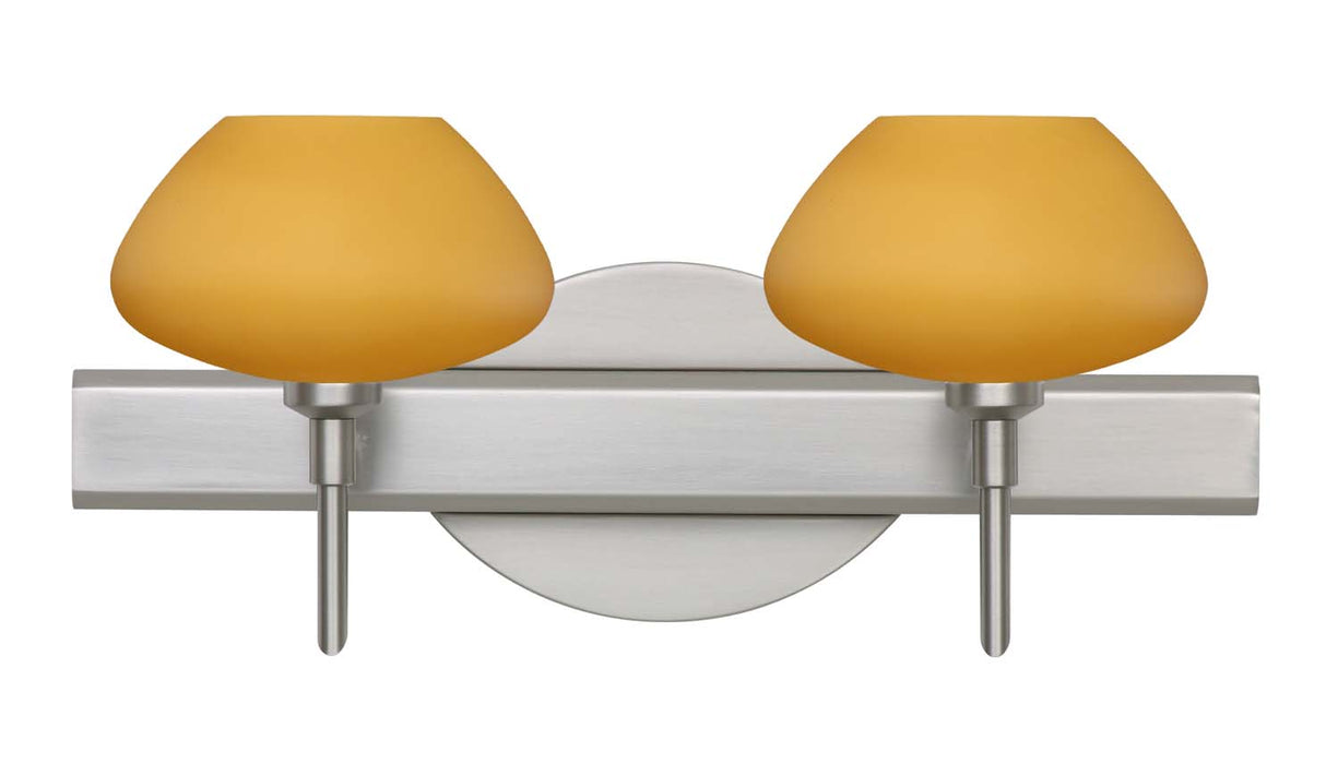 Besa 2SW-541080-SN Wall Sconce, Satin Nickel
